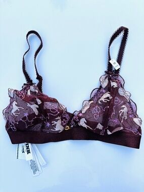 PINK Bra with Horse Details